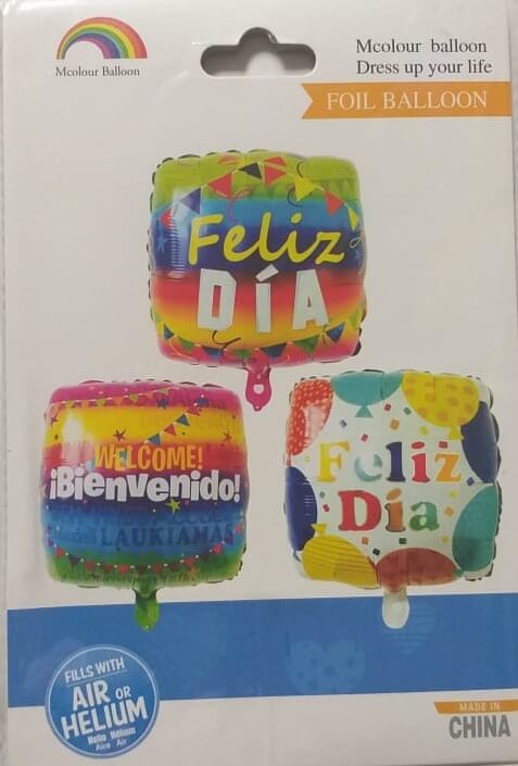 Globos Feliz Día