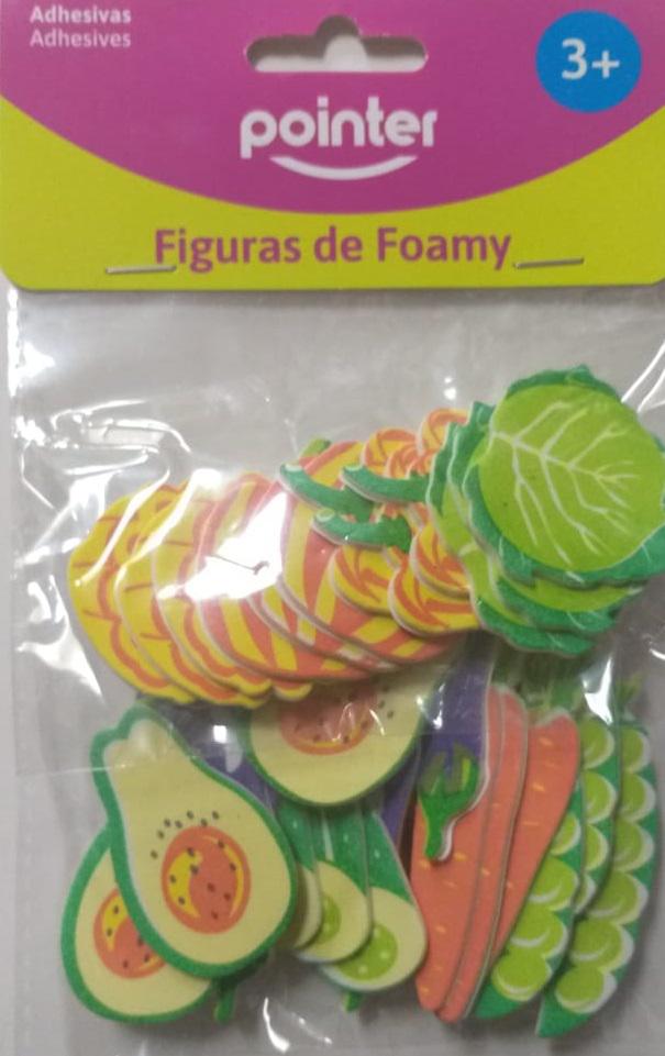 Figura verduras en foami