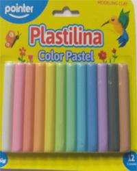 Plastilina colores pasteles