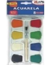 Acuarela Sysabe 8 colores