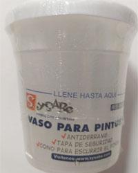 Vaso para pintura Blanco