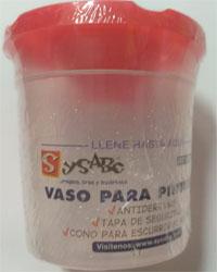 Vaso para pintura Rojo