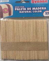 Palitos de paleta Sysabe chicos crema