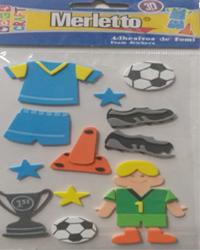 Figuras foami Football Merletto